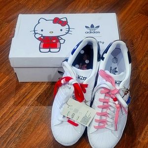 Hello Kitty X Adidas Wmns Superstar Bliss PINK LIMITED EDITION.